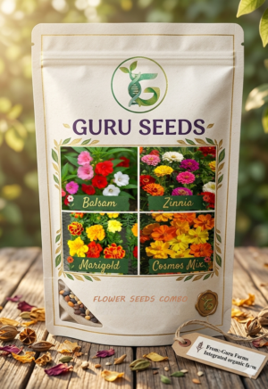 PACKS 4 VARIETIES OF BEAUTIFUL FLOWER SEEDS
