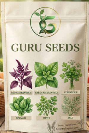PACK OF 6 GREEN LEAFY VEGETABLES NATIVE VARIETIES.